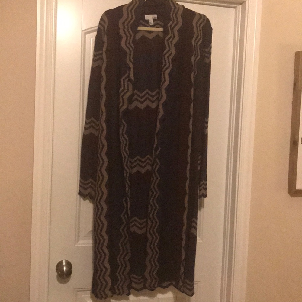 Duster Length Sweater